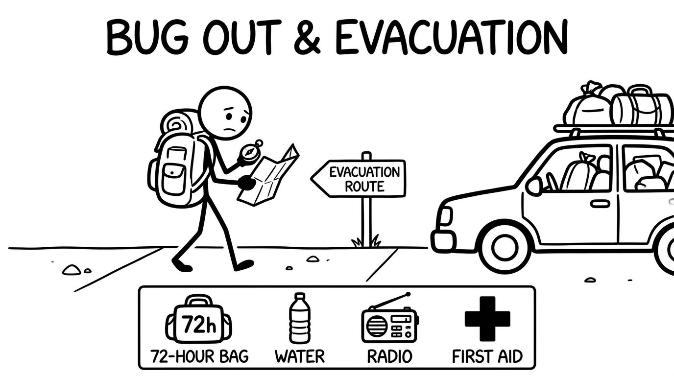 Bug Out Bag & Evacuation Planning Guide: When to Go and What to Take ...