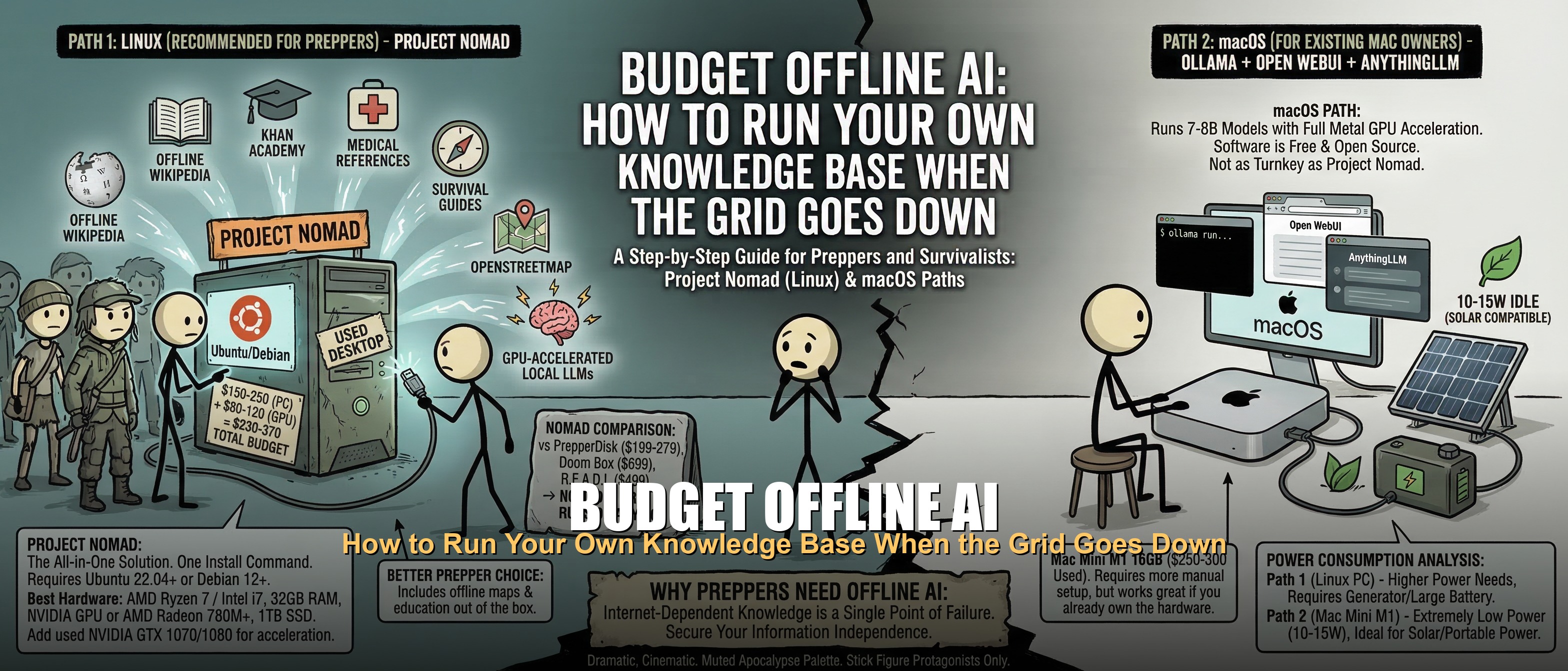 Offline Own Budget Offline AI Setup for Preppers | Protocol Survival | Protocol ...