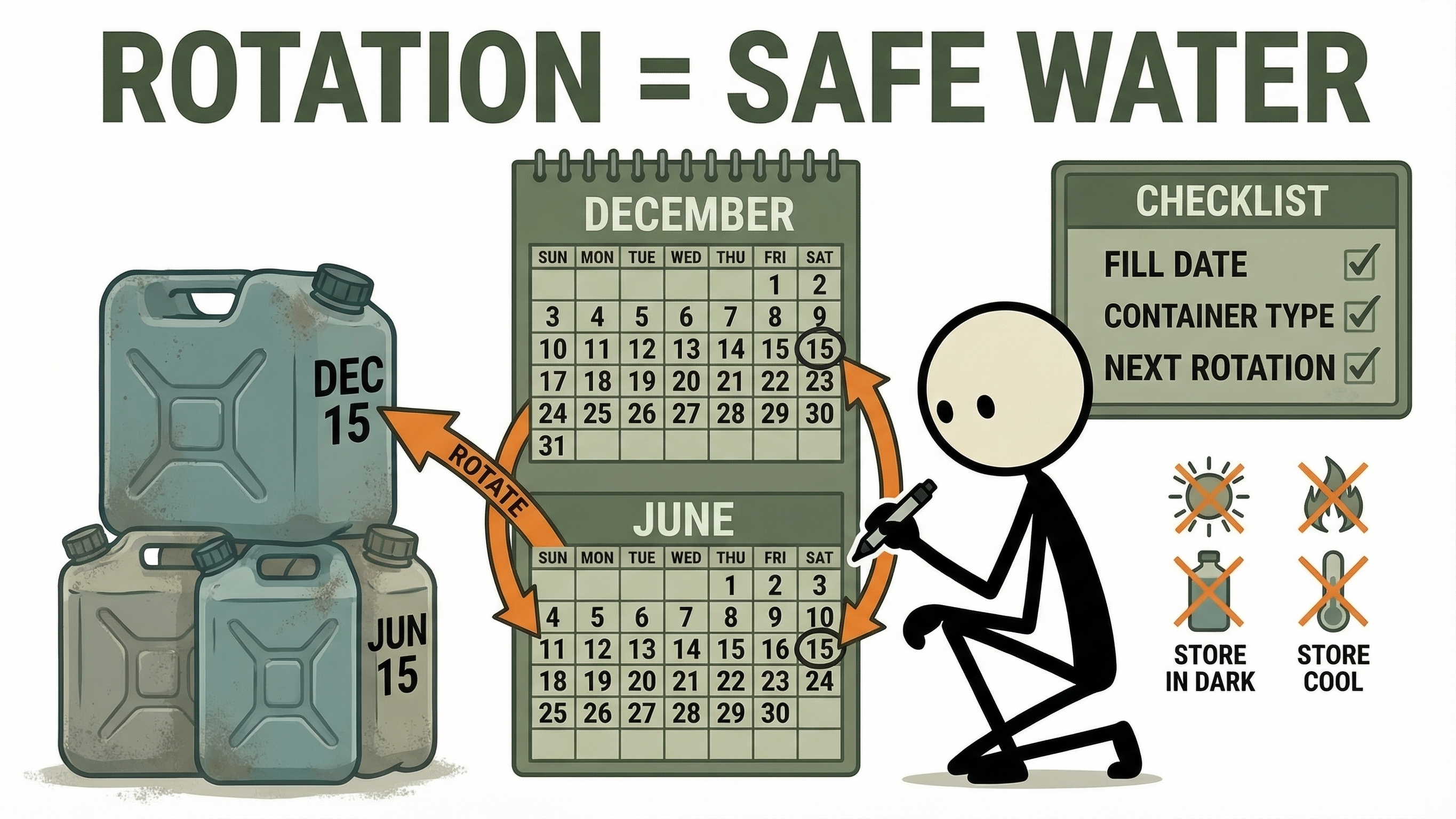 Emergency Water Storage at Home: Complete Guide | Protocol Survival ...