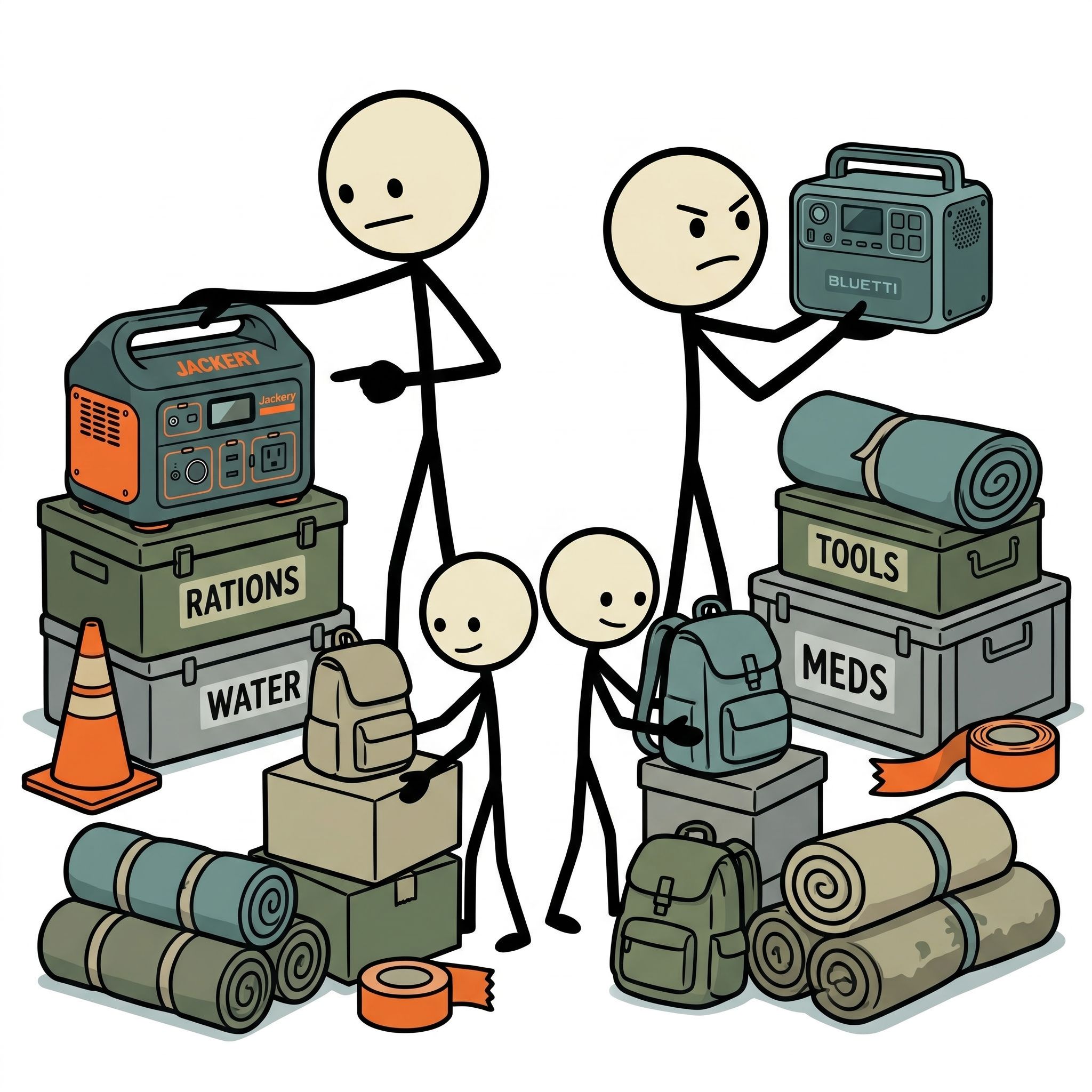 SC-style illustration for jackery vs bluetti