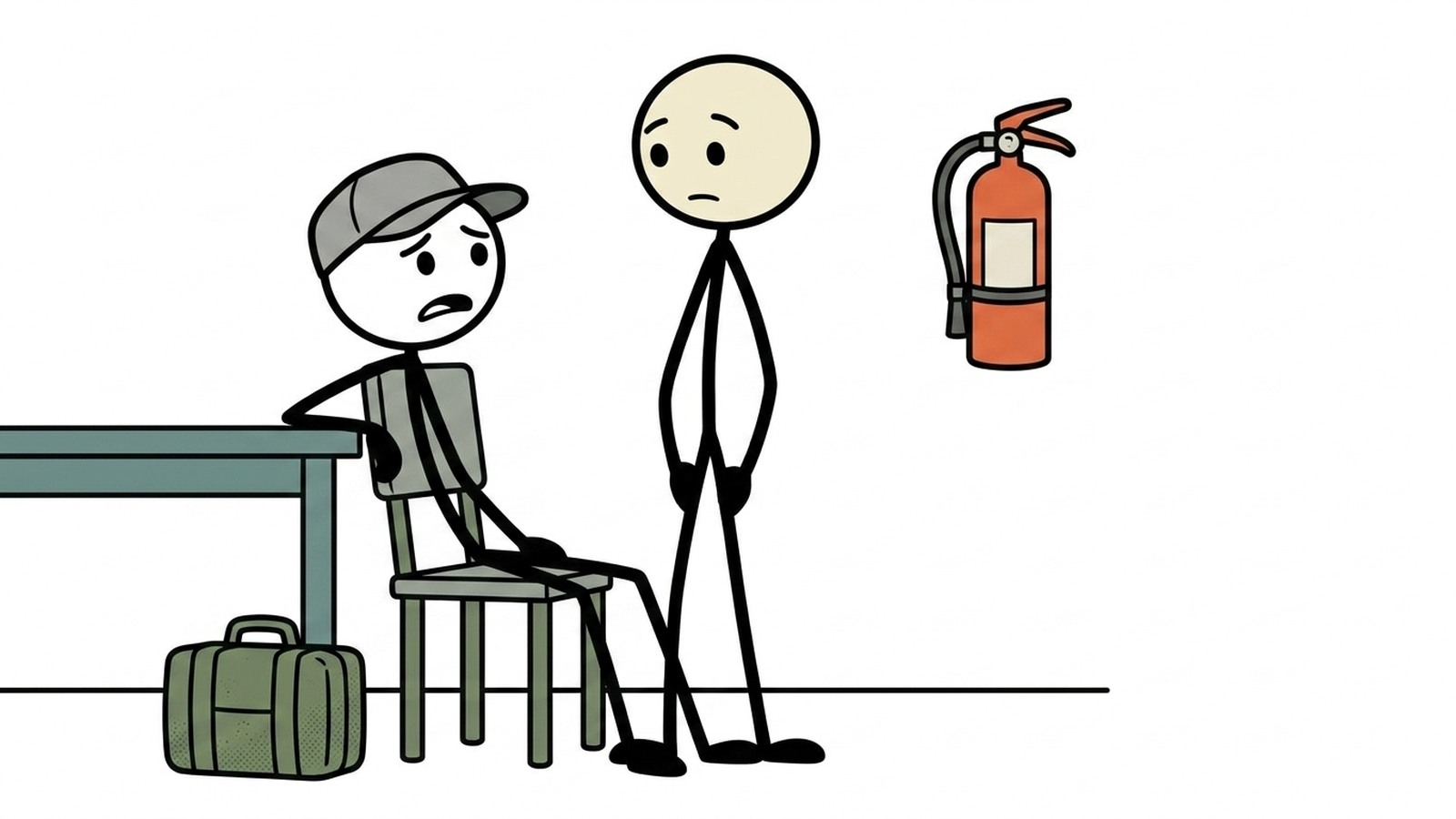 SC-Stil Illustration für Dieser Leitfaden bietet praktische Anweisungen zur Erkennung von Schlaganfallsymptomen mithilfe des BE-FAST-Protokolls und zur Verwaltung der Patientenversorgung, wenn Rettungsdienste während einer Krise verzögert oder nicht verfügbar sind.