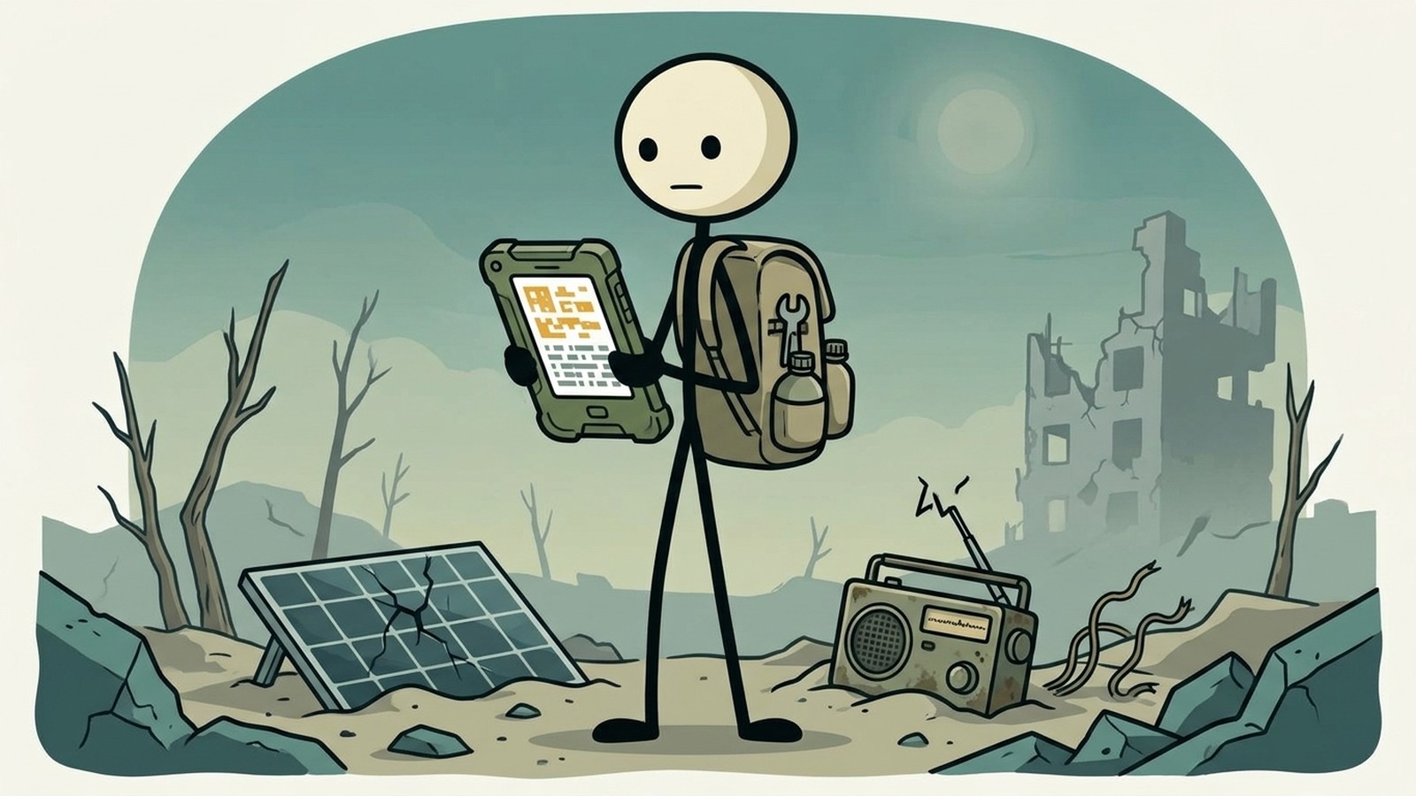 Illustration de style SC pour Comment configurer un système d'IA hors ligne économique avec des LLM locaux pour les préparateurs et les survivalistes. Présentez CLAIREMENT DEUX chemins : CHEMIN 1 (LINUX - recommandé pour la plupart des préparateurs) : Project Nomad sur Ubuntu/Debian - la solution tout-en-un. Une seule commande d'installation vous donne Wikipédia hors ligne, Khan Academy, des références médicales, des guides de survie, OpenStreetMap, ET des LLM locaux accélérés par GPU. Nécessite Ubuntu 22.04+ ou Debian 12+. Meilleur matériel : PC de bureau d'occasion avec AMD Ryzen 7 ou Intel i7, 32 Go de RAM, GPU NVIDIA dédié ou AMD Radeon 780M+, SSD de 1 To. Options économiques : Dell OptiPlex ou HP EliteDesk reconditionné avec i7 (150-250 $ sur eBay), ajoutez une NVIDIA GTX 1070/1080 d'occasion pour 80-120 $ pour l'accélération GPU. Budget total : 230-370 $ pour un système Project Nomad complet. CHEMIN 2 (macOS - pour les personnes qui possèdent déjà un Mac) : Ollama + Open WebUI + AnythingLLM. Moins clé en main que Project Nomad mais même fonctionnalité de base. Mac Mini M1 16 Go (250-300 $ d'occasion) exécute des modèles 7-8B avec une accélération GPU Metal complète à seulement 10-15 W au repos (compatible solaire). Le logiciel est entièrement gratuit et open source. Comparez les deux chemins : Project Nomad est le meilleur choix pour les préparateurs car il inclut Wikipédia hors ligne, des cartes, du contenu éducatif prêt à l'emploi. La voie macOS nécessite une configuration plus manuelle mais fonctionne très bien si vous possédez déjà le matériel. Analyse de la consommation d'énergie pour les deux chemins. Pourquoi les préparateurs ont besoin d'une IA hors ligne : la connaissance dépendante d'Internet est un point de défaillance unique. Tableau comparatif de Project Nomad vs PrepperDisk (199-279 $), Doom Box (699 $), R.E.A.D.I. (499 $) - NOMAD est gratuit et fonctionne sur n'importe quel PC. Guide étape par étape pour les deux chemins.
