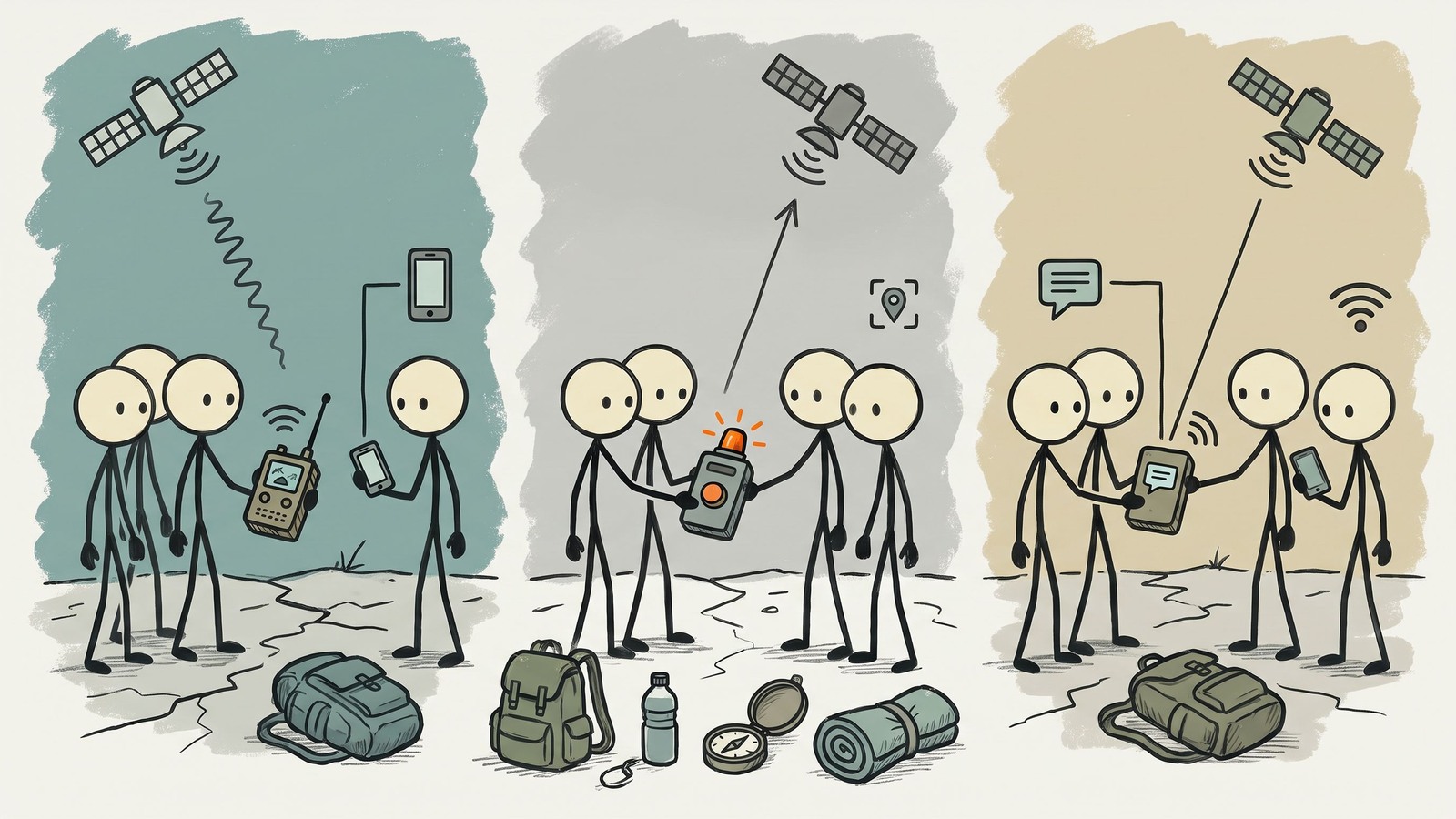 SC-style illustration for Head-to-head comparison of top satellite communicators for emergency preparedness