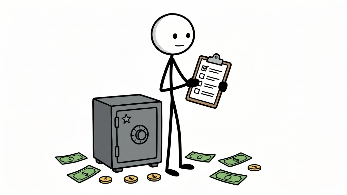 Financial preparedness illustration
