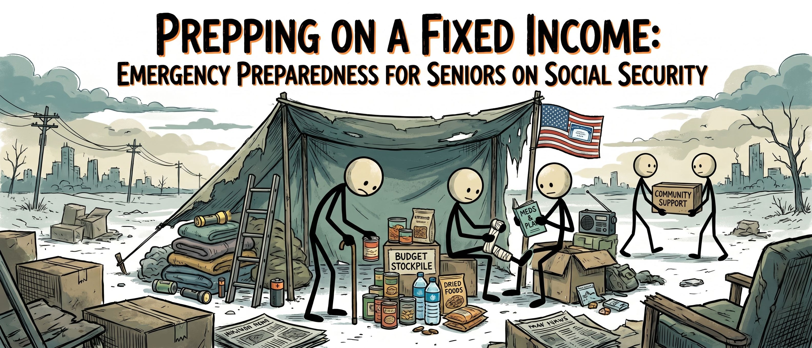 Fix Income Protoco Prepping on a Fixed Income: Senior Emergency Guide | Protocol: Survival