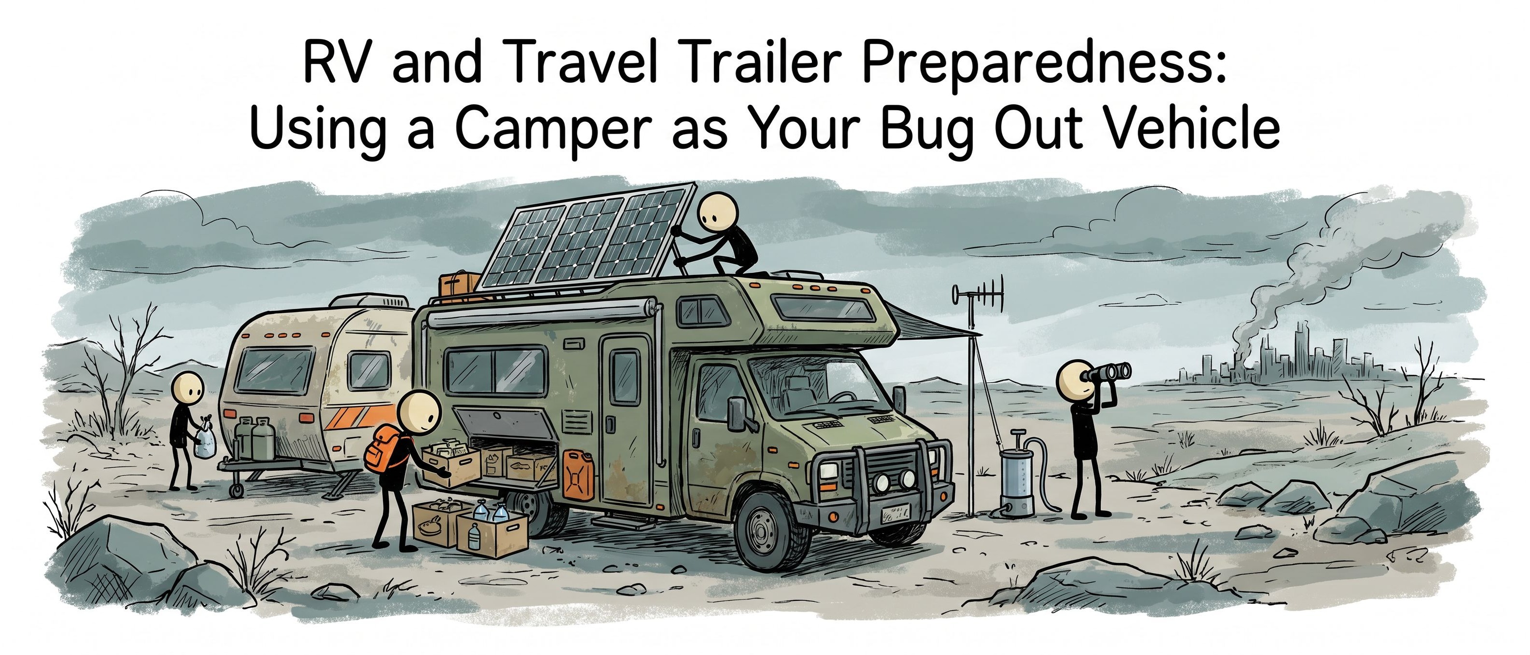 Ultimate Bug Out Rv RV Bug Out Vehicle Guide: Camper Preparedness | Protocol: Survival